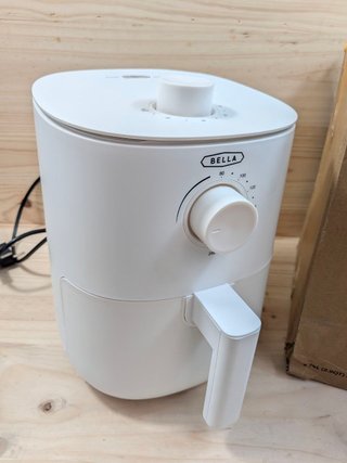 Bella Freidora manual aire caliente 3 l blanca