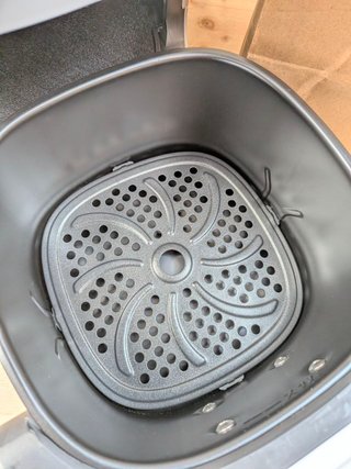 Bella Freidora manual aire caliente 3 l blanca