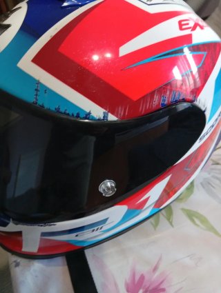 Casco Scorpion EXO con roce