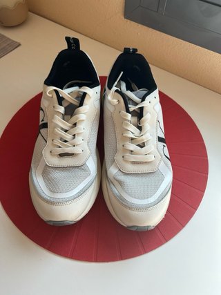 Zapatillas Calvin Klein CK Blancas y Negras