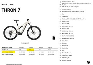 Bicicleta Eléctrica Focus Thron 7