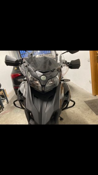 Protector Faro Moto Trk 502/502x Negro