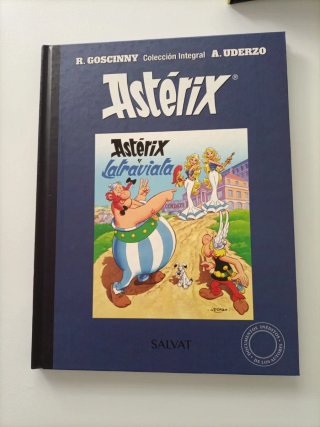 El combate de los jefes Astérix y la traviata