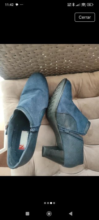 Botines Azules Avi (Precio Negociable)