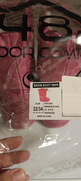 Stivali doposci rosa bambina n. 34