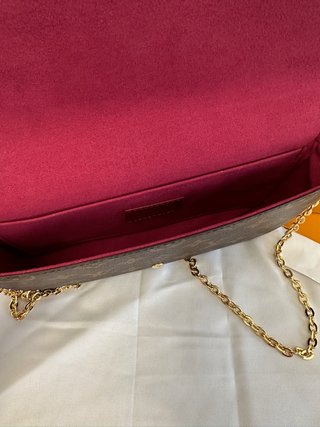 Louis Vuitton MarrónyRojo