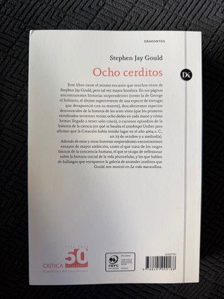 Ocho cerditos: Reflexiones sobre historia natural