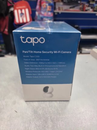 Cámara Seguridad Tapo C200 Wi-Fi 1080P