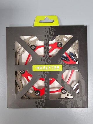 Disco Freno Bici Krayton Flotante Rojo 160mm