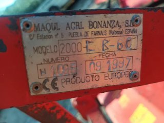 Rotovator Bonanza 1,2m