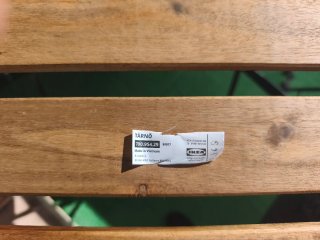 Mesa y sillas plegables Ikea