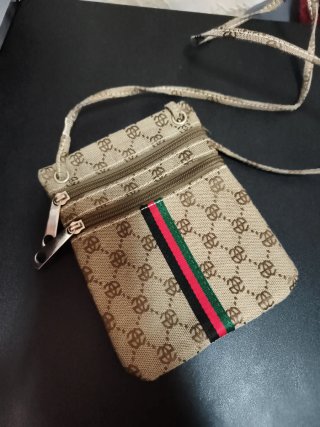 Riñonera Gucci Beige Multicolor