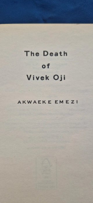 The Death of Vivek Oji libro de Akwaeke Emezi