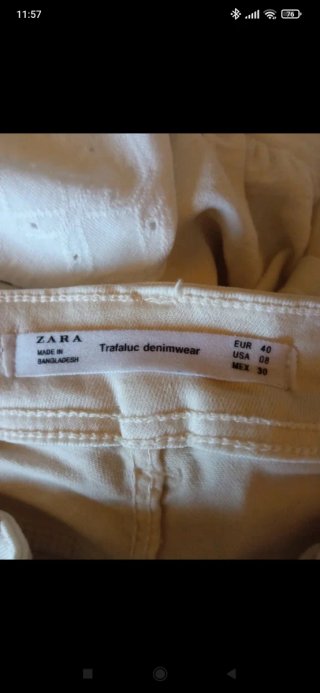 Lote 2 prendas Zara: shorts y vaqueros
