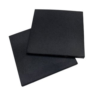 Loseta de Caucho 1,5cm 100x100cm, color Negro