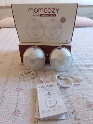 Sacaleches Eléctrico Doble Momcozy M5