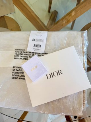 Conjunto Dior Bolso y Neceser Beige