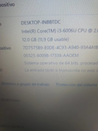 Portátil Lenovo Intel Core i3