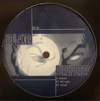 VINILO TIM BAKER - Survivor (Techno 2002) [NUEVO]