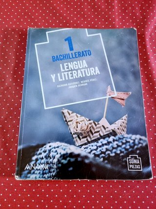 Lengua y literatura 1 Bachillerato