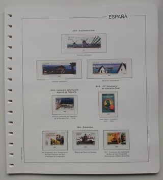 SUPLEMENTO EDIFIL 2014 SELLOS ESPAÑA ESTCH.TRANSP.