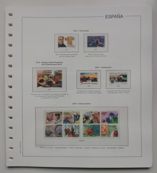 SUPLEMENTO EDIFIL 2014 SELLOS ESPAÑA ESTCH.TRANSP.