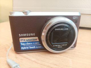 Samsung WB350F Cámara Smart WiFi NFC Marrón