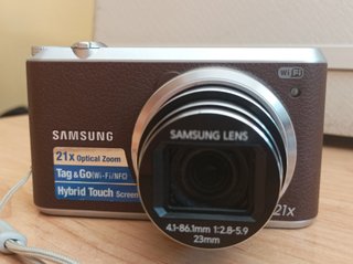 Samsung WB350F Cámara Smart WiFi NFC Marrón
