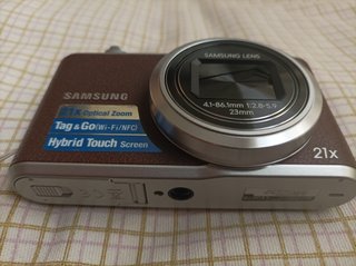 Samsung WB350F Cámara Smart WiFi NFC Marrón