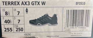 Botas Montaña Adidas Terrex AX3 GTX W