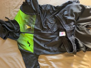 Chándal Joma Parla Escuela Negro/Verde