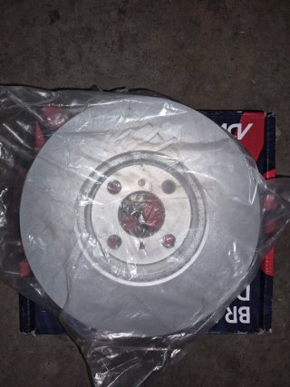 Juego 2 discos freno Aisin Toyota Yaris