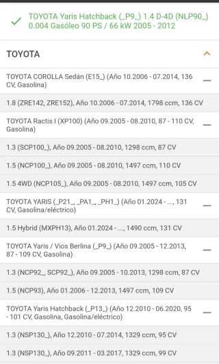 Juego 2 discos freno Aisin Toyota Yaris