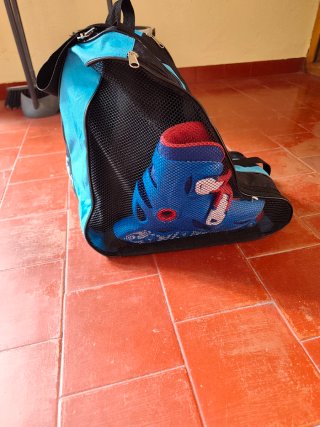Patines ajustables azules Talla 30-32