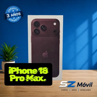 iPhone 18 Pro Max 256GB Burdeos Sin abrir.