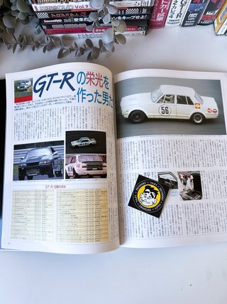 Libro Skyline GTR Gold Cartop Mook