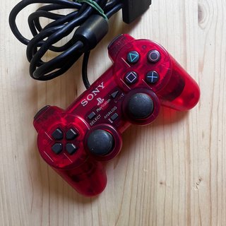 Controller Playstation 2 Dualshock 2 Rosso
