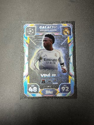 Carta Topps Viní Jr. Edizione Esclusiva