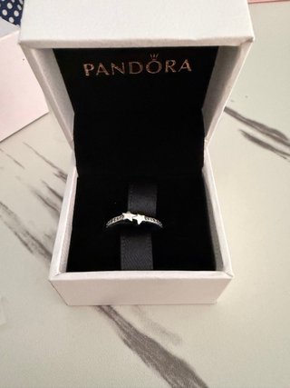 Anillo Pandora Plata Estrellas