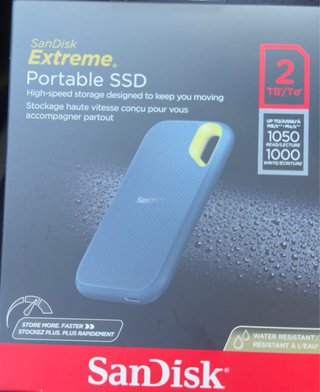 SanDisk Extreme SSD Portátil 2TB