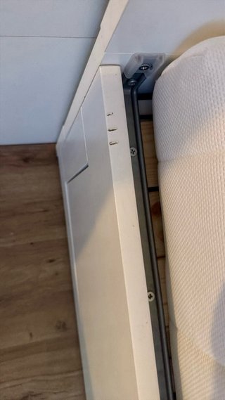 Cama nido Ikea Brimnes blanca