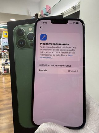 iPhone 13 Pro Max 128GB Verde 89% bat factura gara