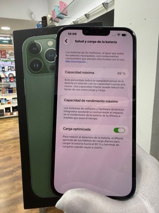iPhone 13 Pro Max 128GB Verde 89% bat factura gara