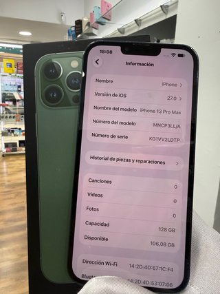 iPhone 13 Pro Max 128GB Verde 89% bat factura gara