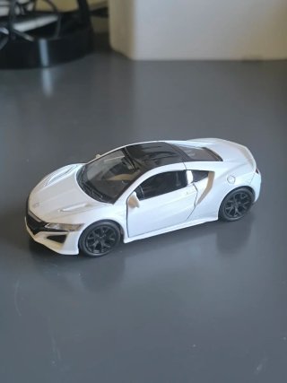 Modellino Honda NSX Bianco