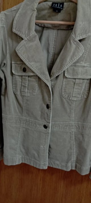Chaqueta Pana Beige Talla M