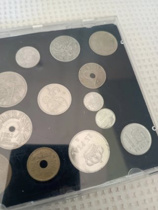 Colección de monedas antiguas
