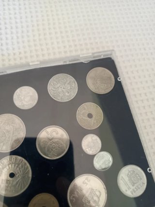 Colección de monedas antiguas