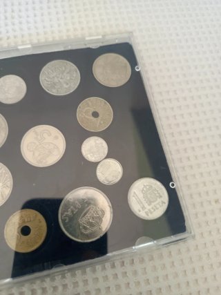Colección de monedas antiguas