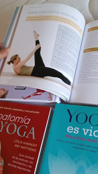 Libros de Pilates y Yoga